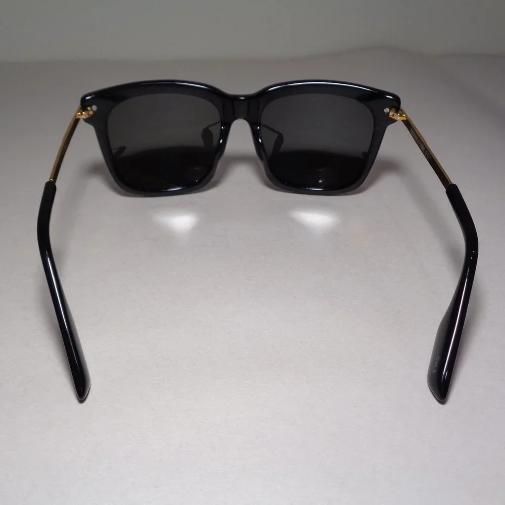 McQ by Alexander McQueen MQ0055S Black Gold New Men's Sunglasses